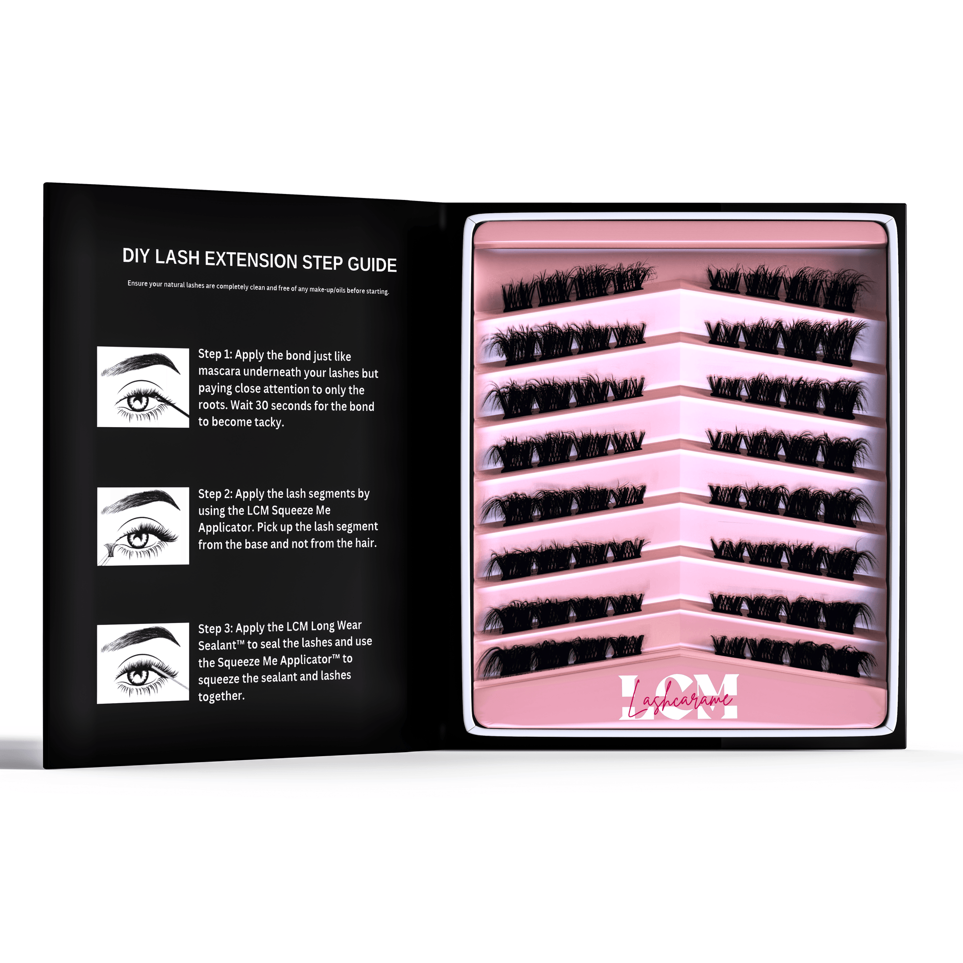 Mega Lash Box - Dirty Dancer (8 Pairs) - Lashcarame