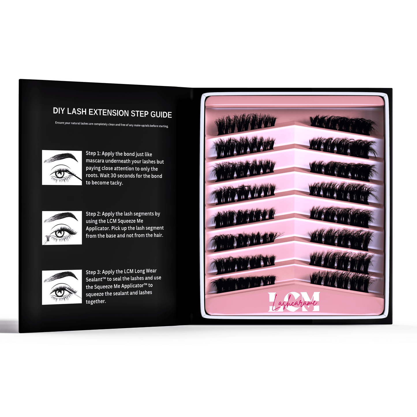 Mega Lash Box - Aries (8 Pairs) - Lashcarame
